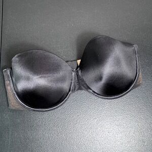 Victoria's Secret Biofit Multi-Way Strapless Underwire Padded Bra Black 34D